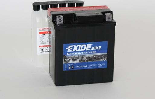 Exide ETX7L-BS - Startera akumulatoru baterija