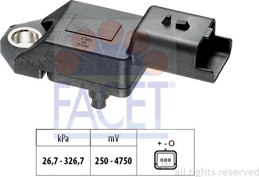FACET 10.3136 - Gaisa spiediena
