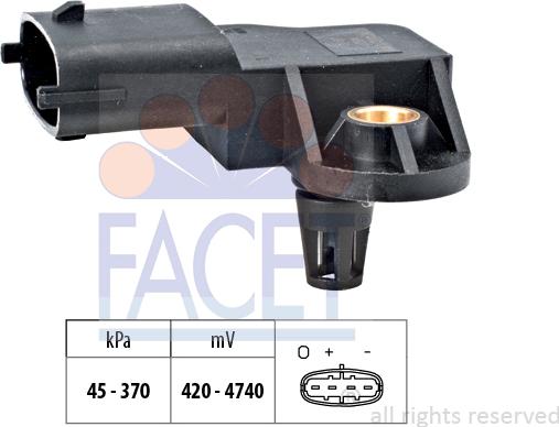 FACET 10.3167 - Gaisa spiediena