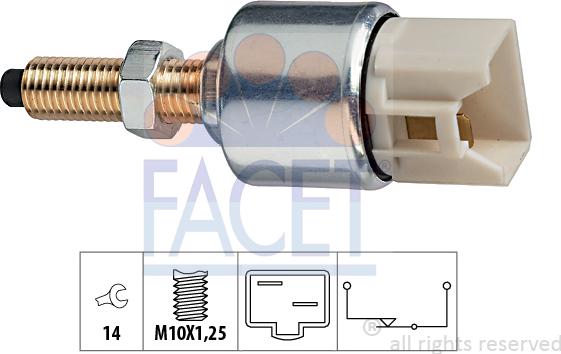 FACET 7.1092 - Auto Part