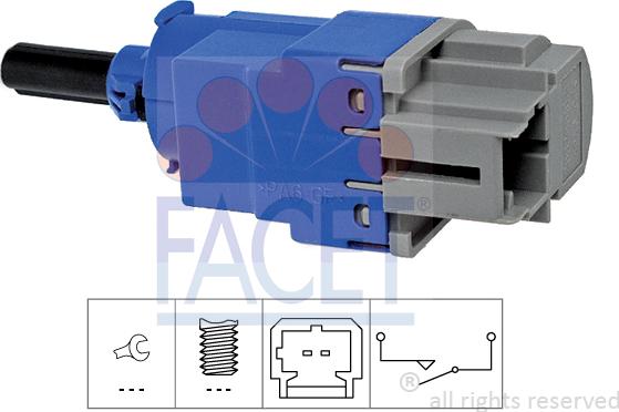 FACET 7.1291 - Slēdzis, Sajūga