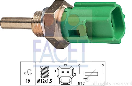 FACET 7.3177 - Devējs, Dzesēšanas