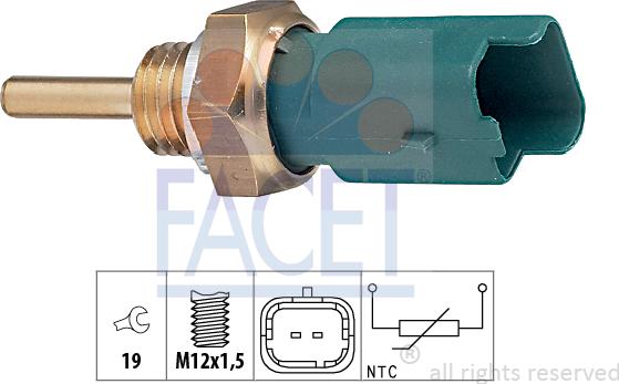 FACET 7.3261 - Devējs, Dzesēšanas