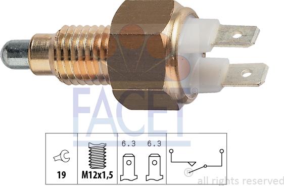 FACET 7.6009 - ATPAKAĻGAITAS KONTAKTS
