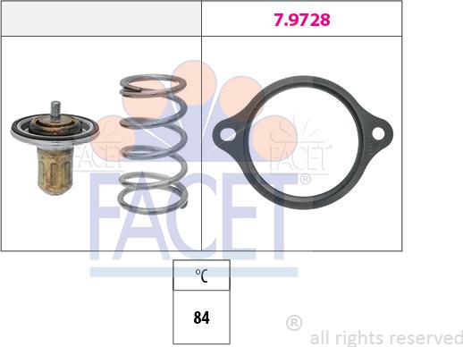FACET 7.7970 - Termostats, Dzesēšanas