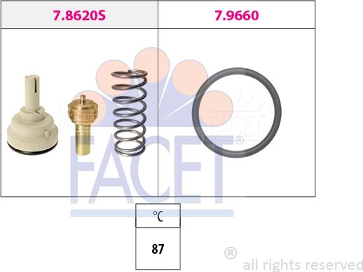 FACET 7.8620 - Auto Part