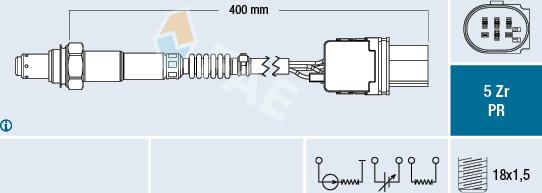 FAE 75061 - LAMBDA ZONDE WIDEBAND