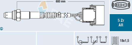 FAE 75145 - LAMBDA ZONDE WIDEBAND