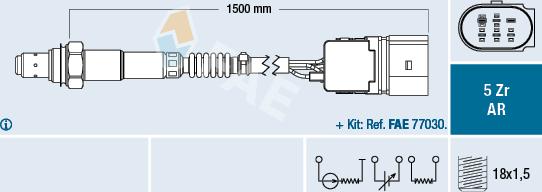 FAE 75351 - LAMBDA ZONDE WIDEBAND