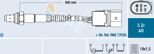 FAE 75353 - LAMBDA ZONDE WIDEBAND