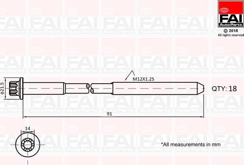 FAI B2101 - Auto Part