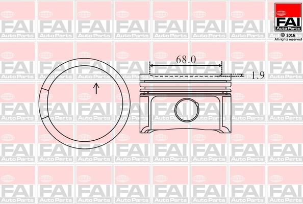 FAI PK2-050 - Auto Part