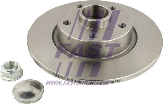 Fast FT31516 - BREMŽU DISKI FT31516