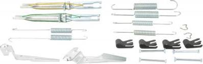 Febest 0104-GUN125R-KIT - STĀVBREMZES LOKU REM