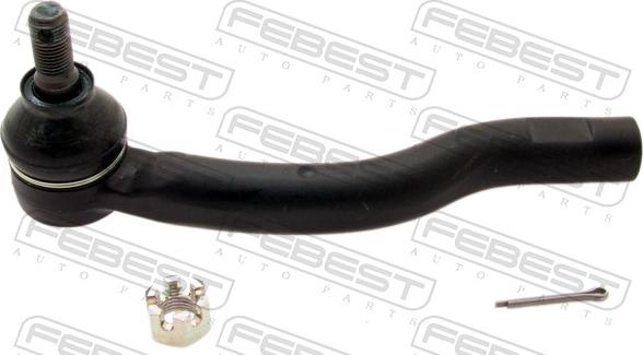 Febest 0121-ZZE150RH - Stūres šķērsstiepņa uzgalis