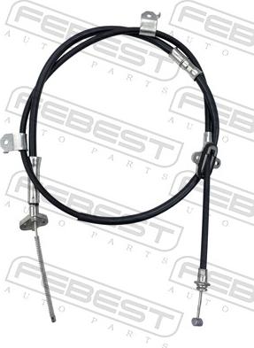 Febest 0199-BCASV50LH - BREMŽU TROSE 0199-BCASV50LH
