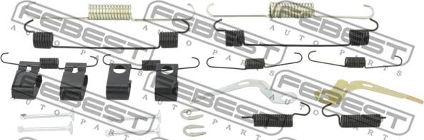 Febest 0704-JB625-KIT - STĀVBREMZES LOKU REM