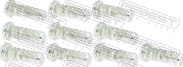 Febest 0784-001-PCS10 - RITEŅA SKRŪVE 0784-001-PCS10