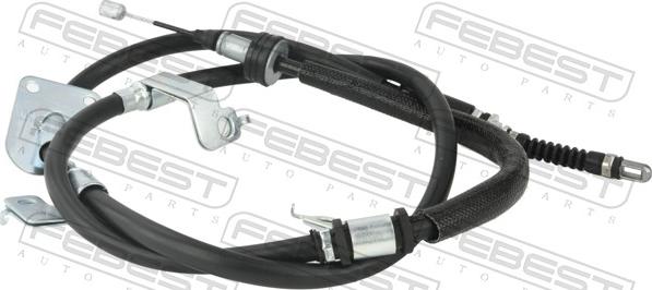 Febest 12100-D7LH - BREMŽU TROSE 12100-D7LH