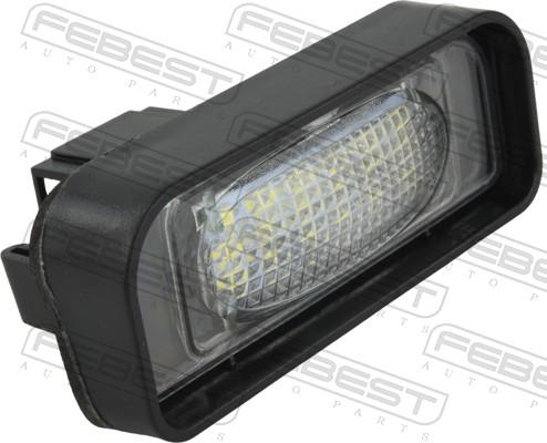 Febest 16631-001LED - NUMURZĪMES APG. LUKTURIS