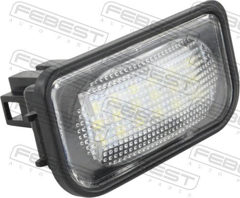 Febest 16631-002LED - NUMURZĪMES APG. LUKTURIS