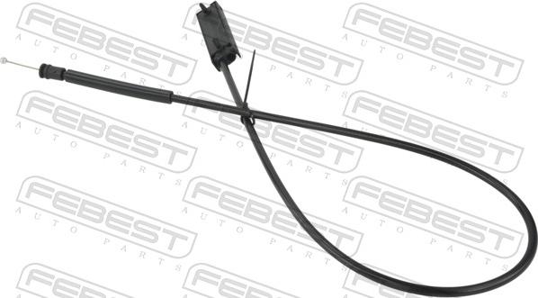 Febest 19101-E87TUF - SLĒDZENES TROSE 19101-E87TUF