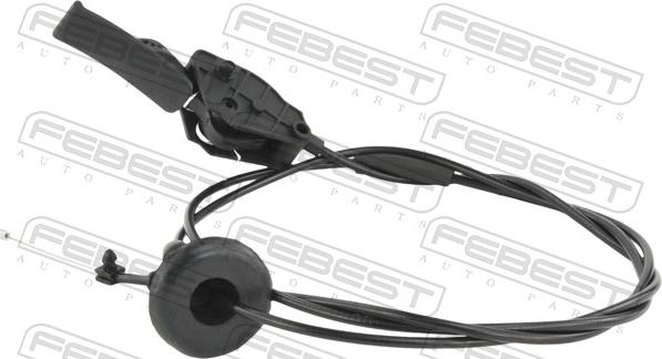 Febest 25101-C4B7 - MOTORA PĀRSEGA SLĒDZENES