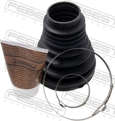Febest 2715P-XC90F - PUTEKĻU GUMIJA 2715P-XC90F