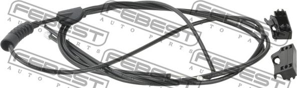 Febest 2799-HCS80 - SLĒDZENES TROSE 2799-HCS80