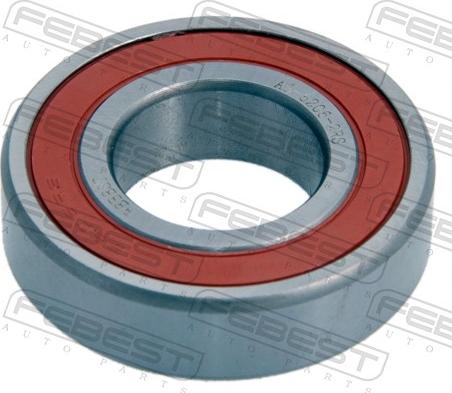 Febest AS-6206-2RS - KARDĀNA GULTNIS AS-6206-2RS