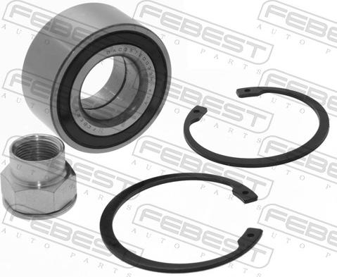 Febest DAC35720033M-KIT - RUMBAS GULTNIS DAC35720033M-KIT