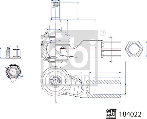 FEBI Bilstein 184022 - Auto Part