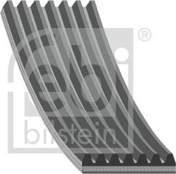 FEBI Bilstein 184864 - Ķīļrievu siksna