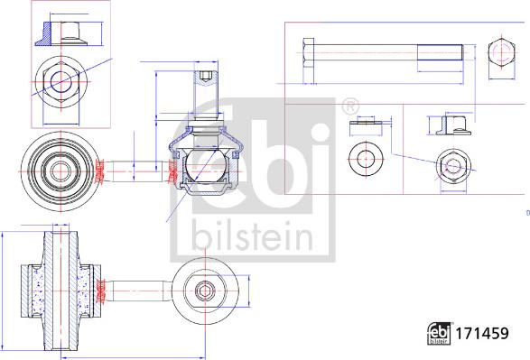 FEBI Bilstein 184868 - Stiepnis /
