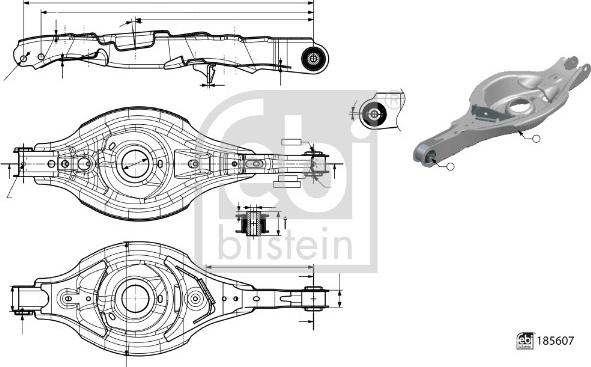 FEBI Bilstein 185607 - KD35-28-350 SVIRA