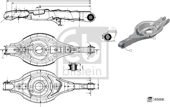FEBI Bilstein 185608 - KD35-28-300 SVIRA