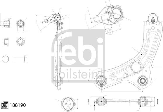 FEBI Bilstein 188190 - SVIRA 188190
