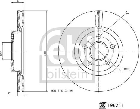 FEBI Bilstein 196211 - 196211 BR