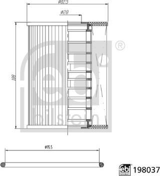 FEBI Bilstein 198037 - Auto Part
