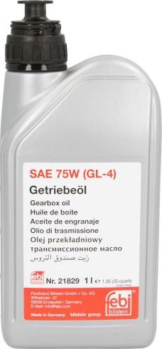 FEBI Bilstein 21829 - Transm. eļļa