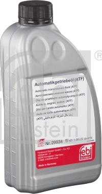 FEBI Bilstein 29934 - Automātiskās pārnesumkārbas