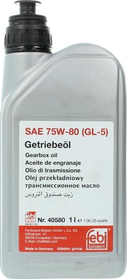 FEBI Bilstein 40580 - Transmisijas eļļa