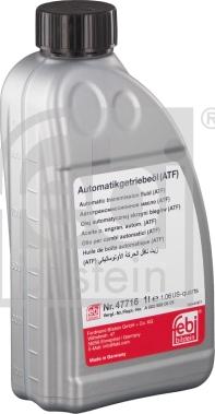 FEBI Bilstein 47716 - Automātiskās pārnesumkārbas