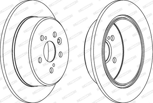 Blue Print ADT34352 - BREMŽU DISKS