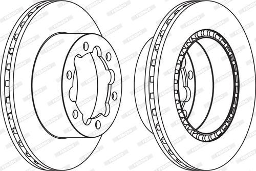 FREMAX BD-0192 - FCR312A BREMŽU DISKS