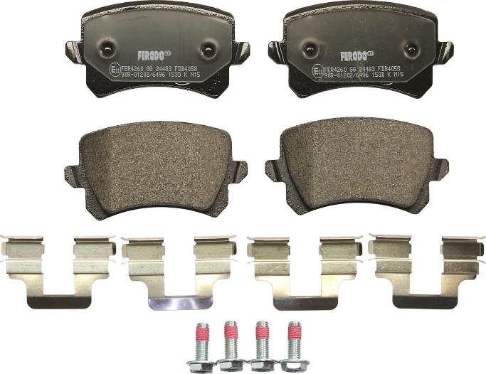 Ferodo FDB4058 - Bremžu uzliku kompl