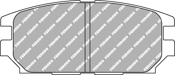 Ferodo Racing FCP1280R - DS3000 BR