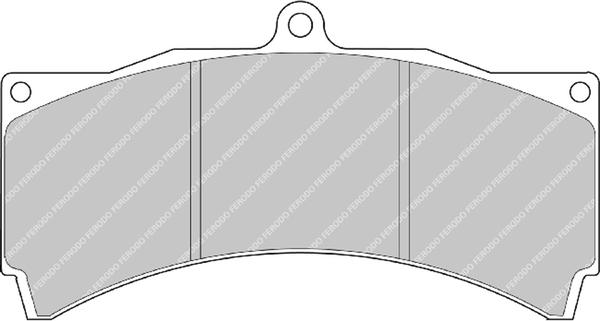 Ferodo Racing FRP3076R - DS3000 BR