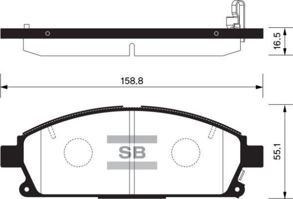 HELLA 8DB 355 009-661 - Bremžu
