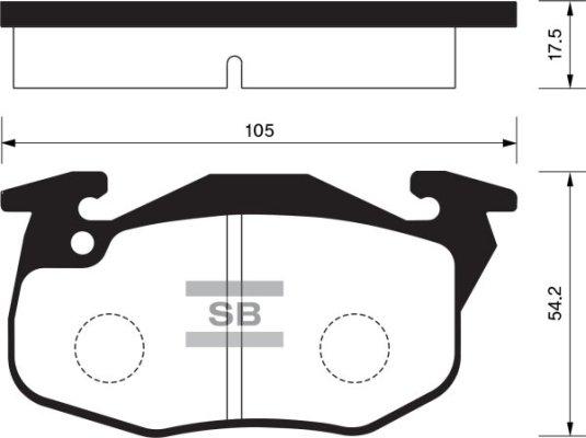 Maxgear 19-0470 - Bremžu uzliku kompl